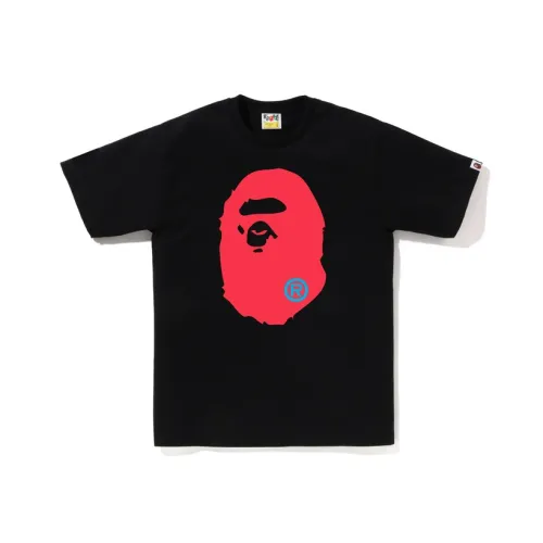 A BATHING APE Colors Big Ape Head Tee SS19