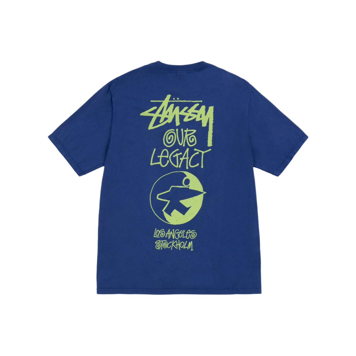 Stussy X Our Legacy Ol Surfman Pigment Dyed Tee - POIZON