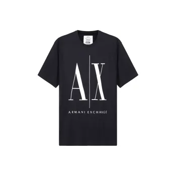 ARMANI EXCHANGE SS22 T Shirt Men's Marine Blue
