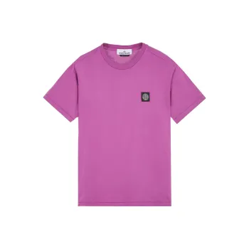 STONE ISLAND T Shirts Men Magenta