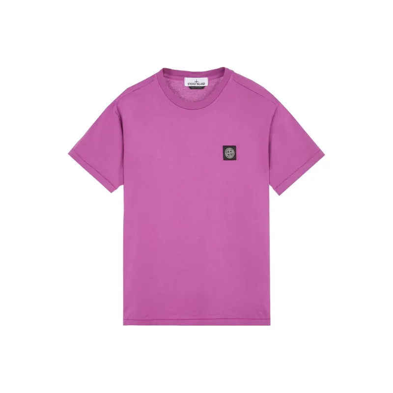 STONE ISLAND T Shirts Men Magenta-0