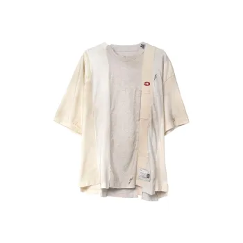 Maison Mihara Yasuhiro Vertical Switching Crewneck T Shirt