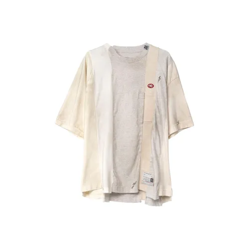 Maison Mihara Yasuhiro Vertical Switching Crewneck T Shirt