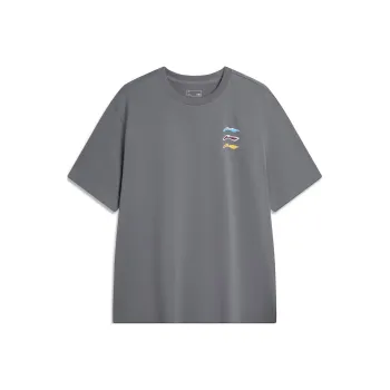 LiNing T Shirt Men's Shadow Gray