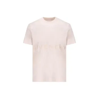 Givenchy 4G Embroidered Crewneck T Shirt
