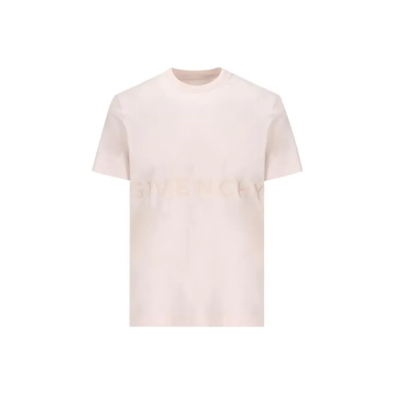 Givenchy 4G Embroidered Crewneck T Shirt-0