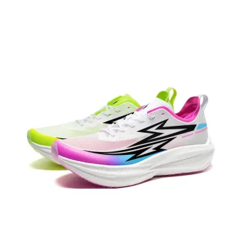 Dynamic Power Running Shoes Unisex Low Top Dazzling Mismatched Color