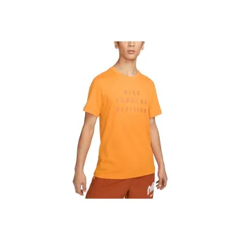 Nike T Shirts Men Orange