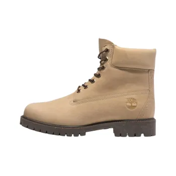 Timberland Heritage Collection Water Resistant Cushioning Crew Outdoor Boots Men's Beige