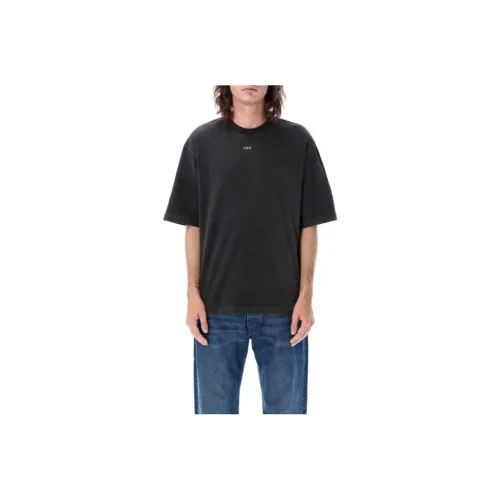 OFF WHITE People Print Cotton T shirt