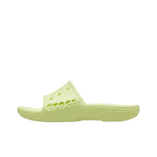 Crocs Baya 2 EVA Abrasion Resistant Slide Slippers Unisex Green