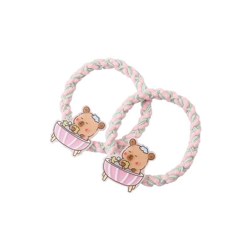 WIR ORNAMENTS Rubber Band Hair Tie Women's-5