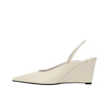 ZARA Wedge Heel High Heels Women's White