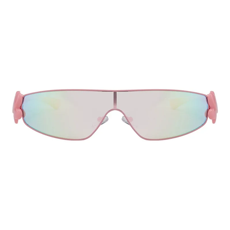 MUYKUY Metal Round Sunglasses Women's-5