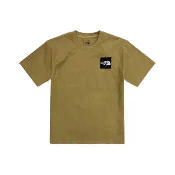 THE NORTH FACE Set in Sleeve T Shirt Men's Khaki El