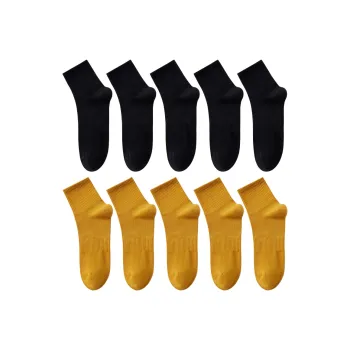 Cotton Gene Mid Calf Socks Men's Combo Set