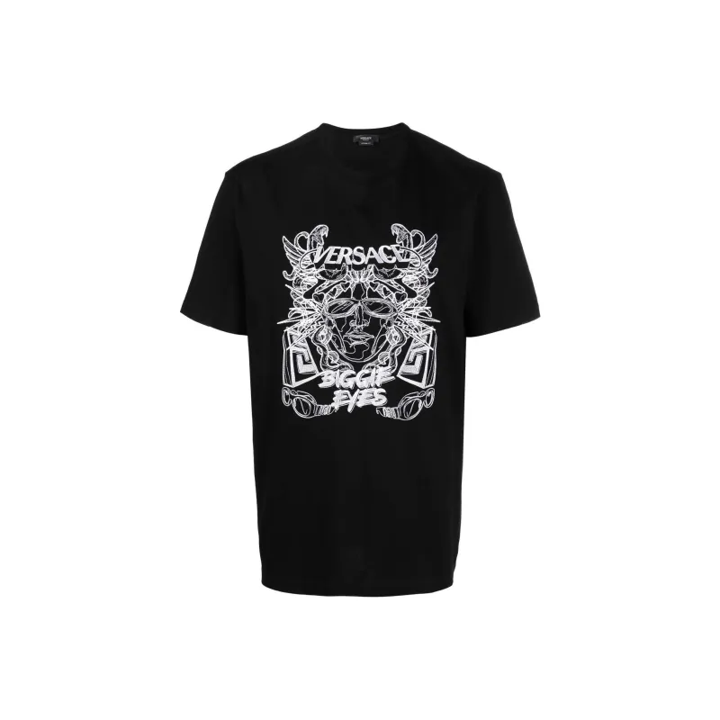 VERSACE FW22 T Shirt Men's Black-0