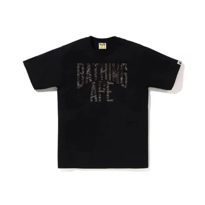 Bape Layered Line Camo Nyc Logo Tee-1