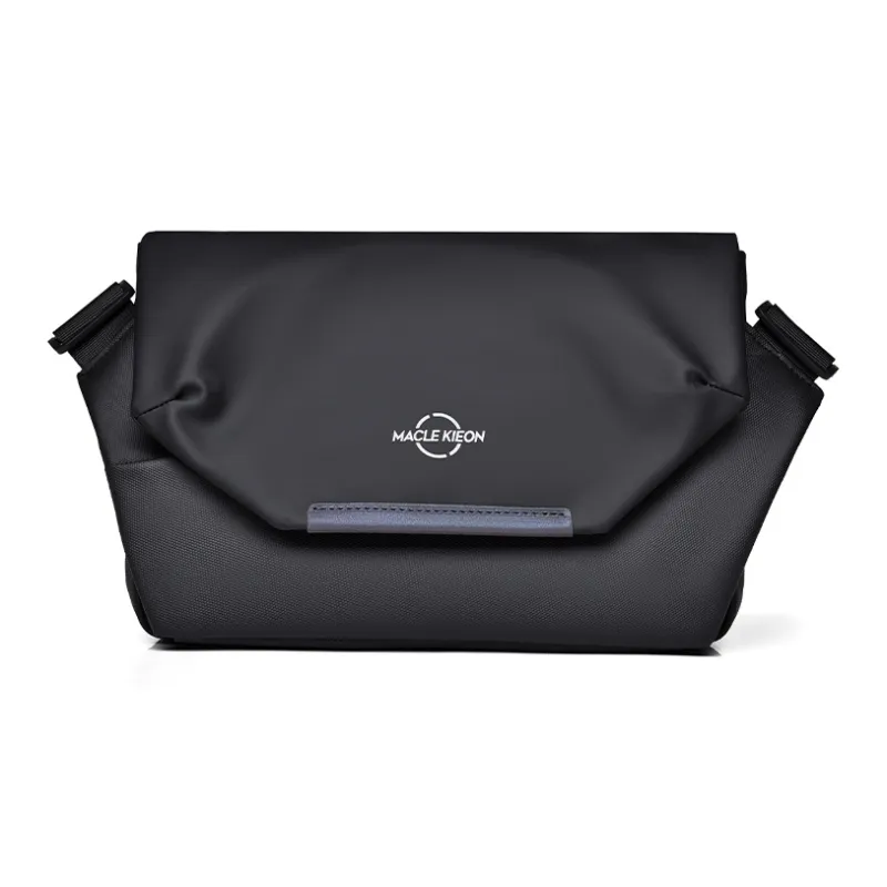 COLINS KEIRS Fabric Messenger Bag Shoulder Bag Crossbody Bag Men's Black/Gray-1