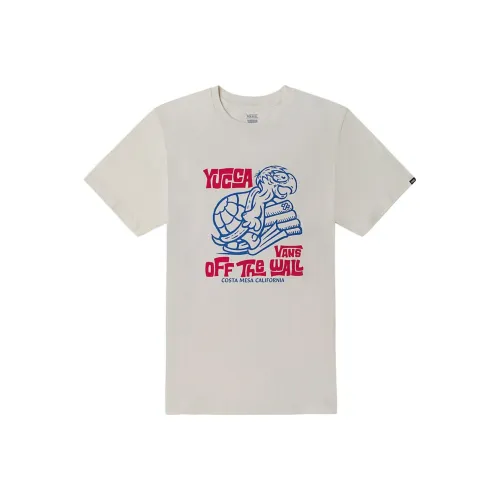 Vans T Shirts Unisex Vintage White