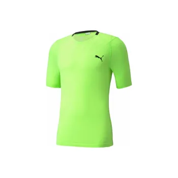 PUMA T-Shirts Men Lime Green