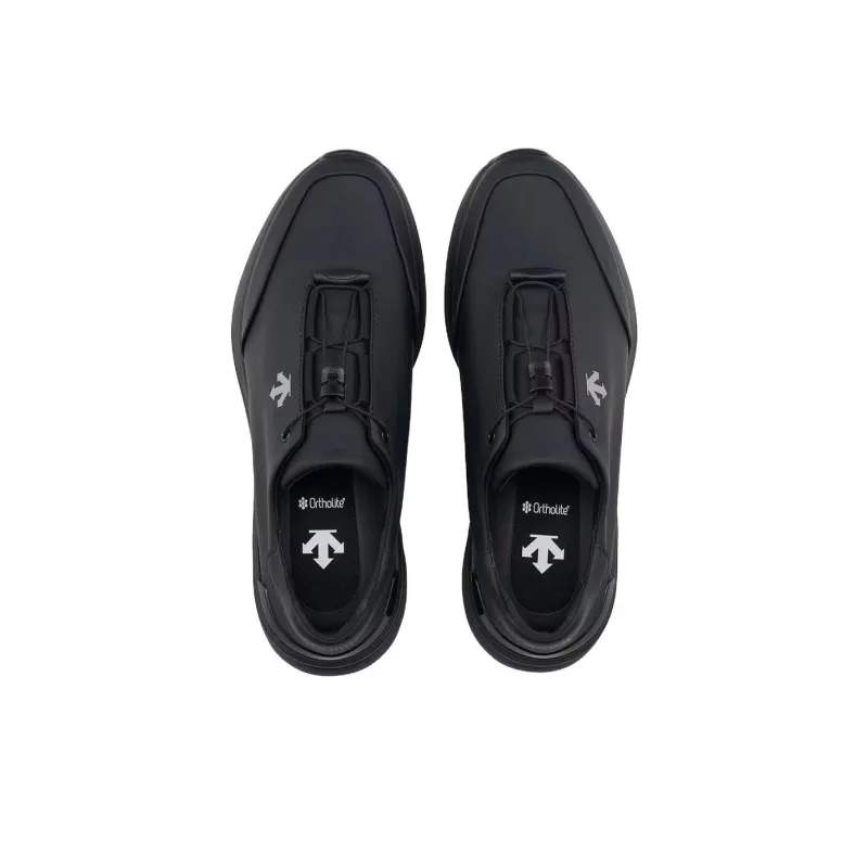 DESCENTE ALLTERRAIN Anti Slip Wear Resistant Low Top Running Shoes Men's Black-3