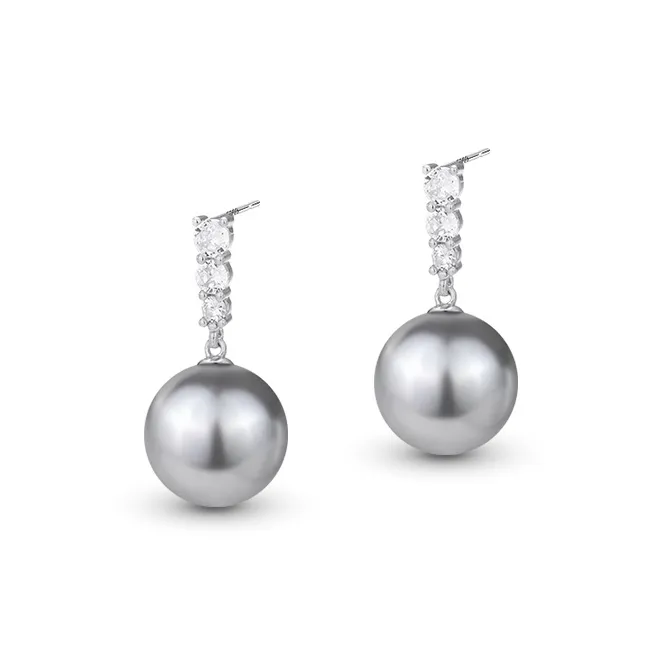 ETAHLOVE Sterling Silver Stud Earrings Women's-0
