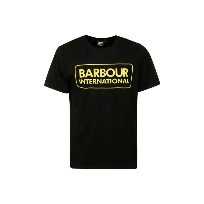 BARBOUR Logo Printed Crewneck T Shirt-0
