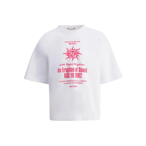 HOLZWEILER T-Shirts Men White