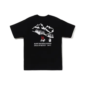 A BATHING APE Head One Point Tee
