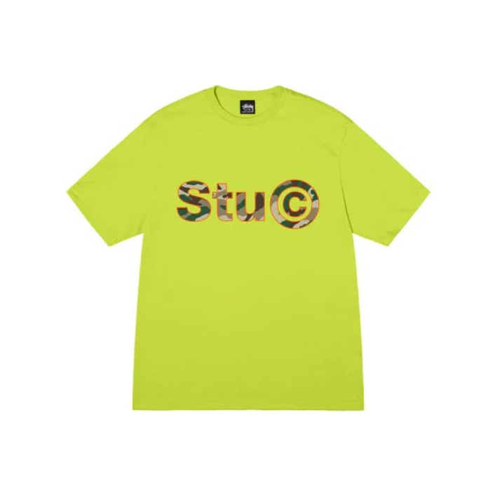 Stussy Stu C Camo Tee - POIZON