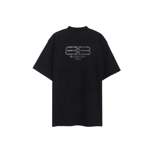 Balenciaga Bb Paris Medium Fit T Shirt