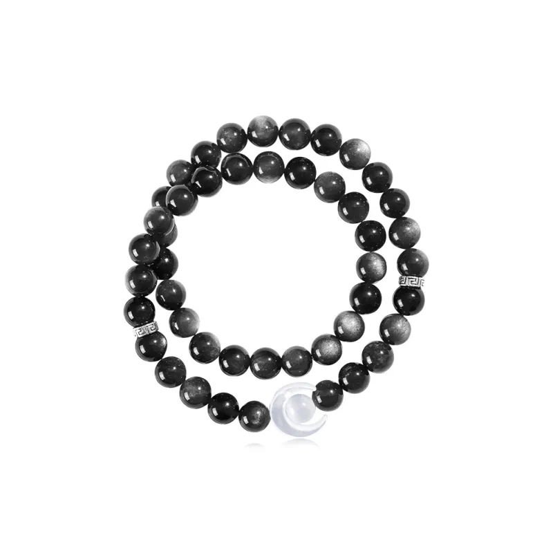 D.K.X Glass Cat Eye Bracelets Unisex-3