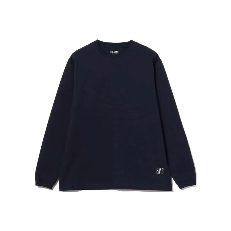 Beams Drop Shoulder Sleeve T Shirt Men's-4