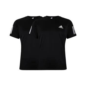 Adidas T-Shirts Men 2 Pack Black