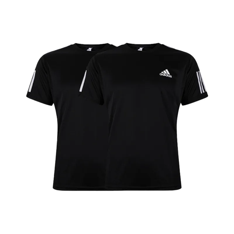 Adidas T-Shirts Men 2 Pack Black-0
