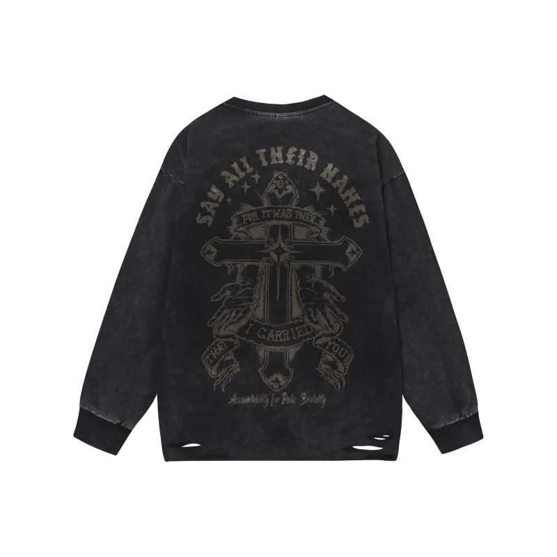 BEAR UNION Drop Shoulder Sleeve T Shirt Unisex-1