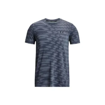 Under Armour T Shirts Men Dark Gray Blue