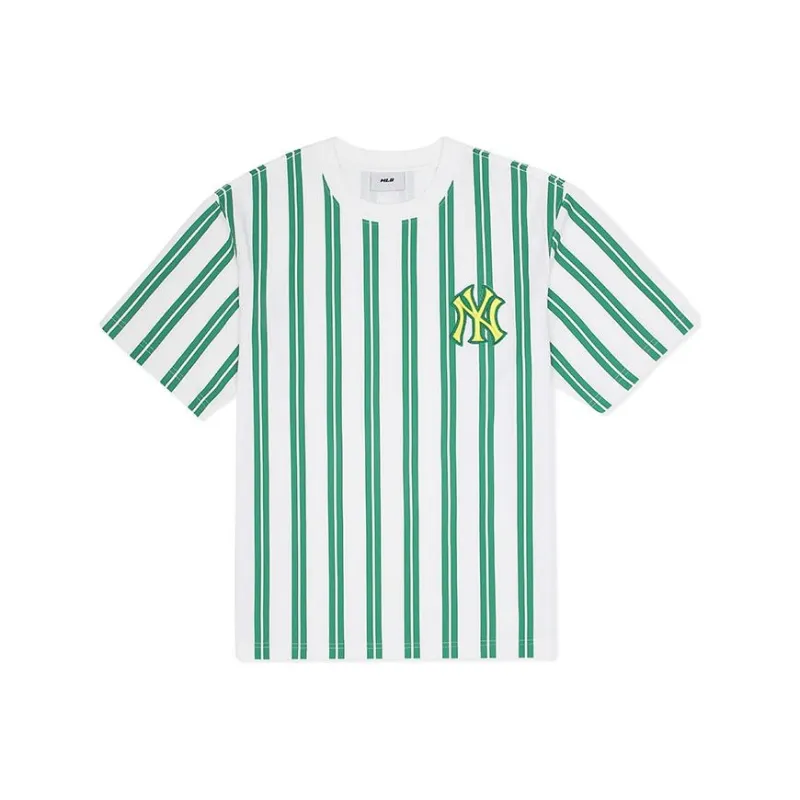 MLB Drop Shoulder Sleeve T Shirt Unisex Dark Green-0