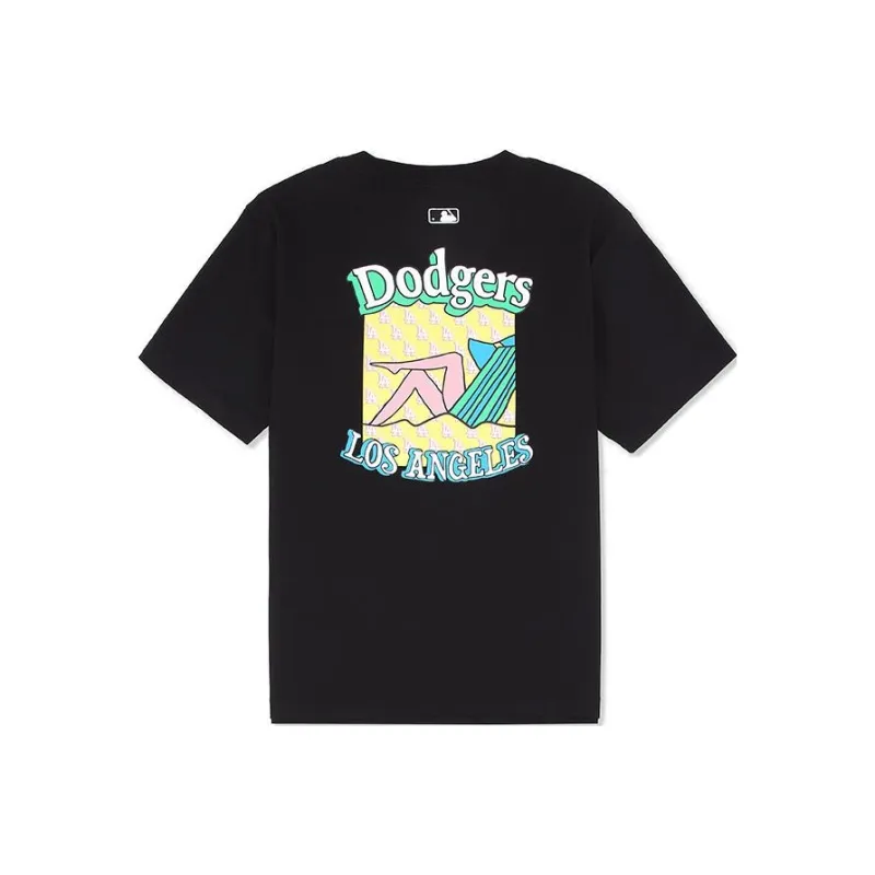 MLB T Shirts Unisex Los Angeles Dodgers/Black-0