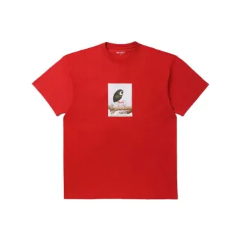 Carhartt WIP T Shirts Men Red