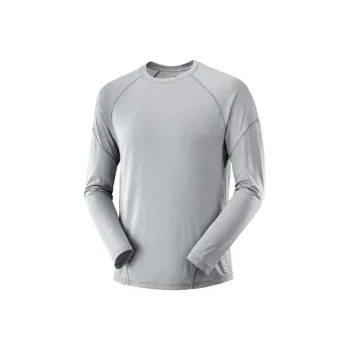 SALOMON CROSS RUN T-Shirt Men's Silver