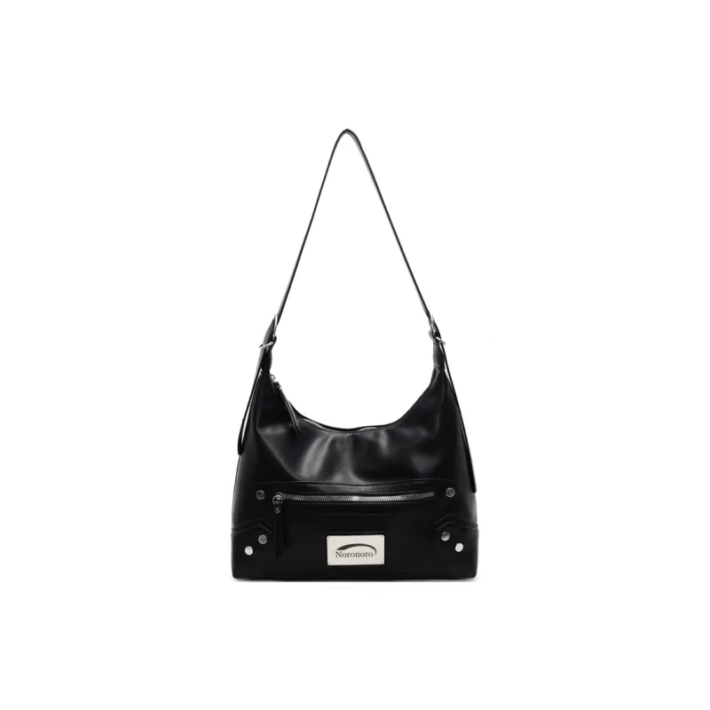 Yalu PU Shoulder Bag, Handbag, Crossbody Bag Regular Women's Black/Ecru/Burgundy/Pink-1