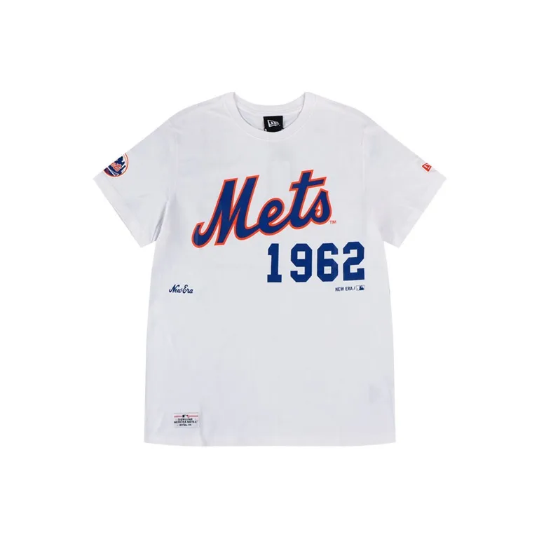 New Era SS22 T Shirt Unisex White-0