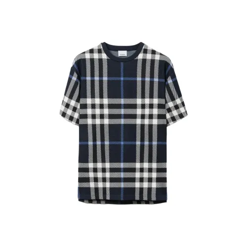 Burberry Check Cotton T shirt