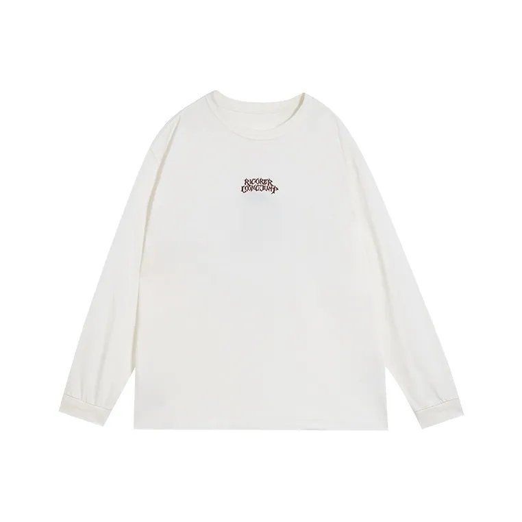 RIGORER Crew Neck Long Sleeved T Shirt Unisex-16