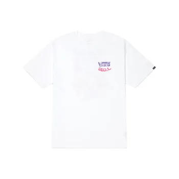 Vans Set in Sleeve T Shirt Unisex White
