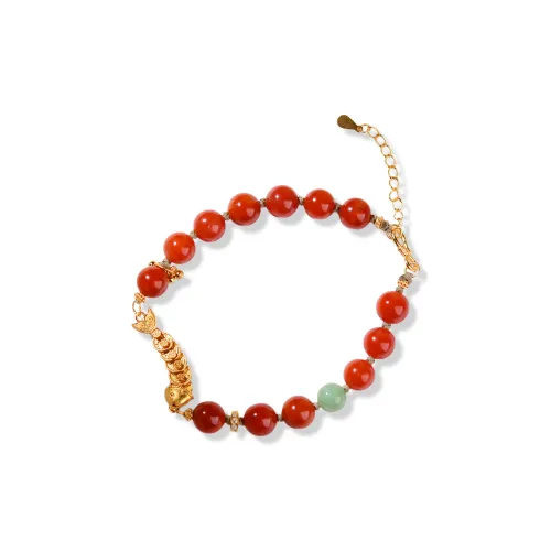 The Call Of The Heart Southern Red Agate Bracelets Unisex