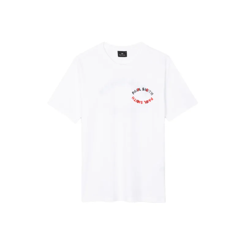 Paul Smith Paul Smith Smiley Series T Shirts Men White-0