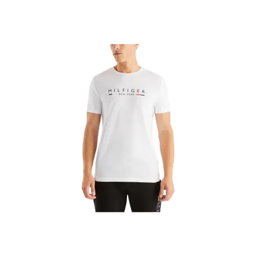 tommy Sandal Jeans Utility jack met vlaglogo in olijfgroen White